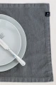 Weekday 6-pack dark grey placemats - Himla