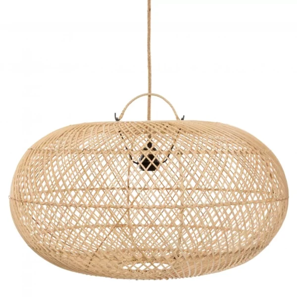 Abażur rattanowy do lampy wiszącej Wholly-L - Bazar Bizar