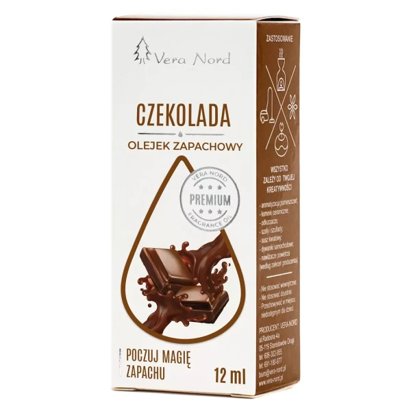 Olejek czekoladowy 12 ml olejek zapachowy VERA NORD