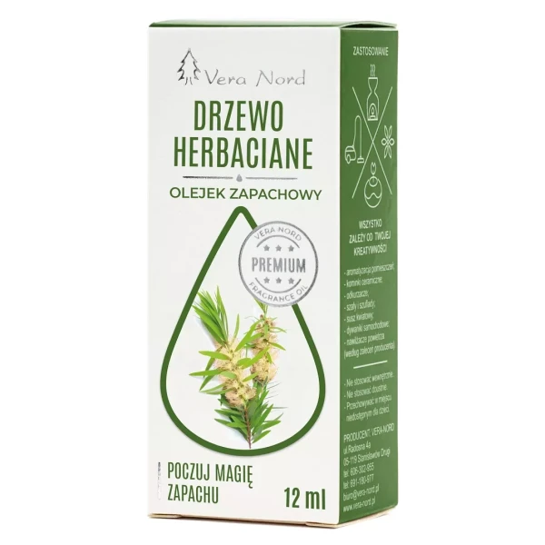 Olejek z drzewa herbacianego 12 ml olejek zapachowy VERA NORD