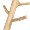 Hall hanger in teak wood and concrete - Bazar Bizar