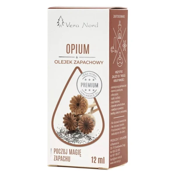 Olejek opium 12 ml olejek zapachowy VERA NORD