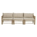 Bamboo garden sofa Korfu right module - Bloomingville