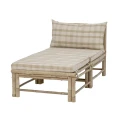 Bamboo garden sofa Korfu pouffe module - Bloomingville
