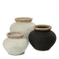Grey vase jar Styly S - Bazar Bizar