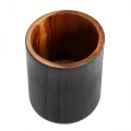 Storage box Bondi Round teak - Bazar Bizar