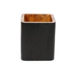 Storage box Bondi Square teak - Bazar Bizar