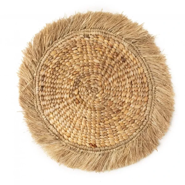 Placemat water hyacinth and raffia - Bazar Bizar