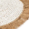 Boho placemat Hya water hyacinth and raffia - Bazar Bizar
