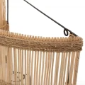 Klosz do kinkietu rattanowy Doedoe Wall BAZAR BIZAR