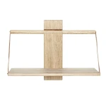 Półka na ścianę drewniana dąb naturalny Wood Wall 45 - Andersen Furniture