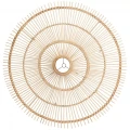 Duży designerski klosz do lampy wiszącej z rattanu Sky 150 BAZAR BIZAR