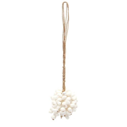 Chwost zawieszka Kai White Tassel BAZAR BIZAR