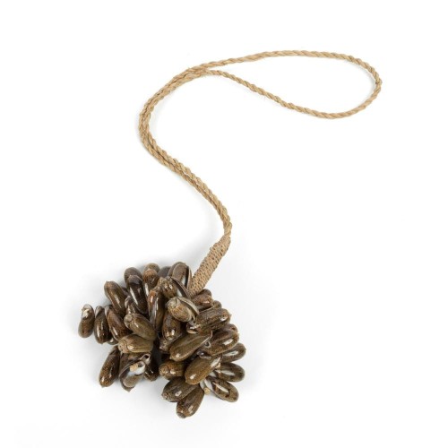 Tassel brown Cowrie Shell Tassel - Bazar Bizar