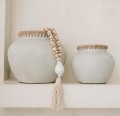 Grey vase jar Styly M - Bazar Bizar