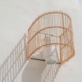 Rattan wall lamp shade Gigi - Bazar Bizar