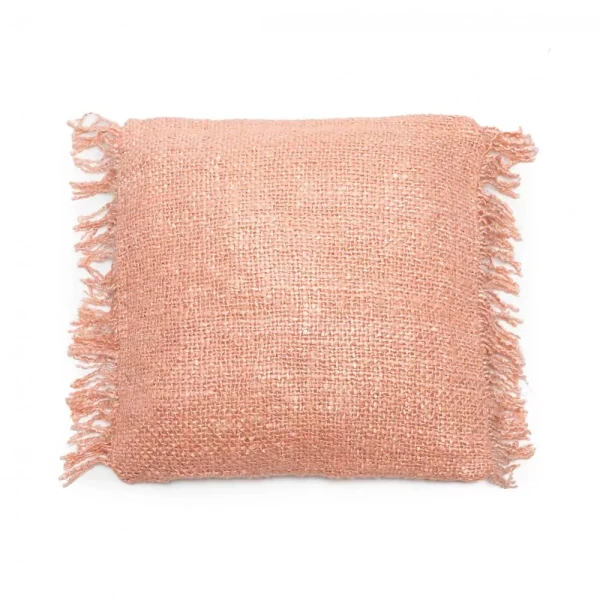 Pink decorative pillow Sil 40x40 cotton - Bazar Bizar