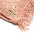 Pink decorative pillow Sil 40x40 cotton - Bazar Bizar
