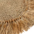 Podkładka pod talerz z rafii Crochet Raffia BAZAR BIZAR
