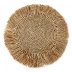 Crochet Raffia placemat - Bazar Bizar