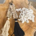 Brelok do kluczy Macrame Black BAZAR BIZAR