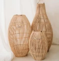 Rattan lampshade Zuri-L - Bazar Bizar