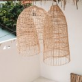 Rattanowy klosz do lampy wiszącej Elba-L BAZAR BIZAR