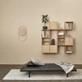 Duży zegar na ścianę A-Wall Clock naturalny dąb - Andersen Furniture