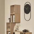 Duży zegar na ścianę A-Wall Clock czarny dąb - Andersen Furniture