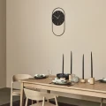 Duży zegar na ścianę A-Wall Clock czarny dąb - Andersen Furniture