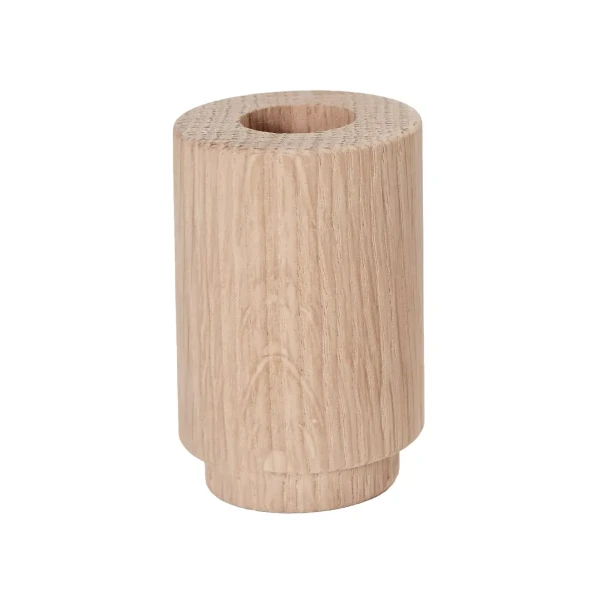 Świecznik drewniany naturalny CreateMe Candlehonder - Andersen Furniture
