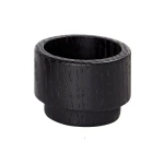 Drewniany świecznik na tealighty czarny CreateMe Candlehonder S - Andersen Furniture