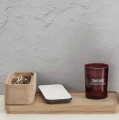 Pudełko drewniane z jedną przegródką naturalne CreateMe - Andersen Furniture