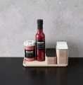 Pudełko drewniane z jedną przegródką naturalne CreateMe - Andersen Furniture