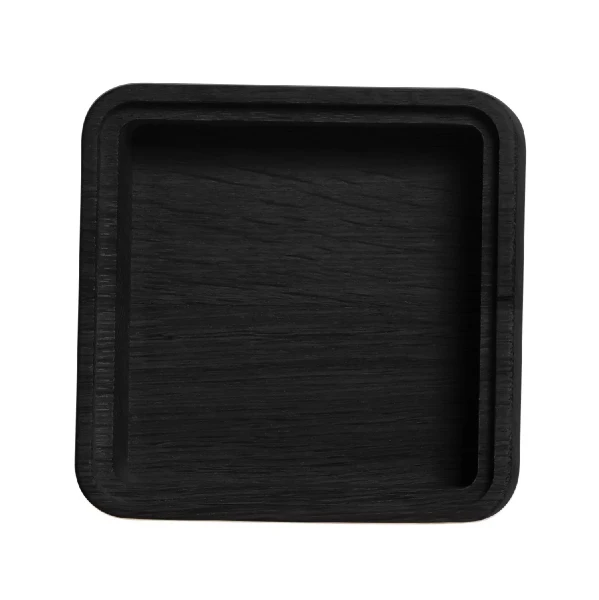 Pudełko drewniane z jedną przegródką czarne CreateMe 12 - Andersen Furniture
