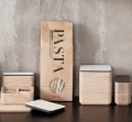Pudełko drewniane z dwoma przegródkami naturalne CreateMe 12 - Andersen Furniture