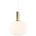 Biała lampa sufitowa Alton25 ze szkła NORDLUX