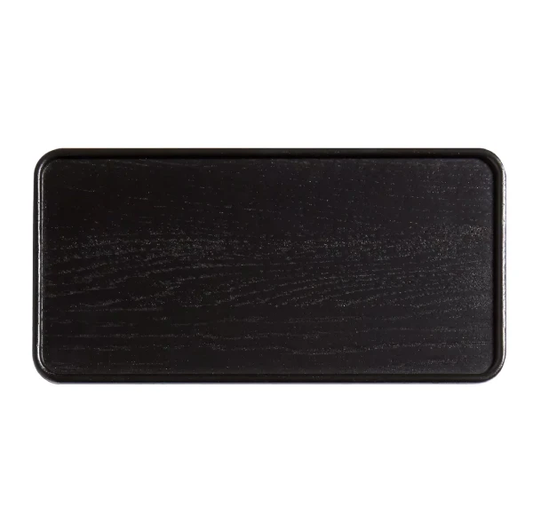 Taca drewniana czarna prostokątna CreateMe 12x24 - Andersen Furniture