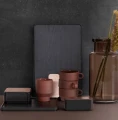 Taca drewniana czarna prostokątna CreateMe 12x24 - Andersen Furniture