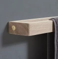 Wieszak łazienkowy drewniany BathOak Single - Andersen Furniture