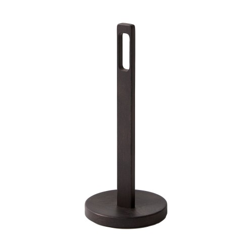 Stojak na papier kuchenny drewniany czarny - Andersen Furniture