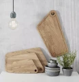 Deska do serwowania i krojenia asymetryczna dębowa U3 57x30 - Andersen Furniture