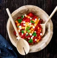 Teak salad cutlery - Muubs