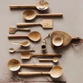 Teak wooden kitchen spoon - Muubs