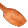 Teak wooden serving spoons, set of 2 - Muubs
