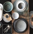 Placemats black Tresse, set of 6 - Pomax
