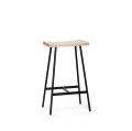 Stołek barowy HC2-65 siedzisko dąb bielony - Andersen Furniture