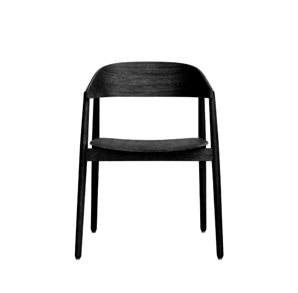 Krzesło drewniane AC2, dąb czarny - Andersen Furniture