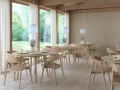 Krzesło drewniane AC2 dąb bielony - Andersen Furniture