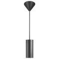 Lampa sufitowa tuba czarna Alanis - Nordlux